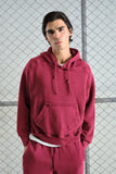 Burgundy Vintage Wash Hoodie